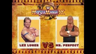 WWE 2K24 | 40 Years of WrestleMania | Lex Luger vs Mr. Perfect | WrestleMania 9 | #wwe2k19mods