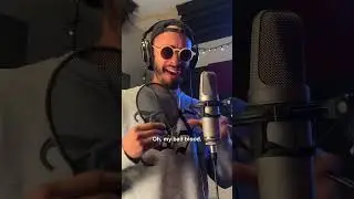 My first time in the studio #rapper #comedy #skit
