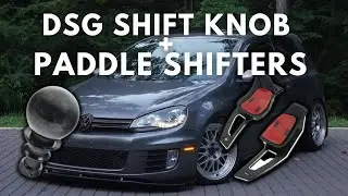 NEW DSG SHIFT KNOB + PADDLE SHIFTER |MK6 GTI