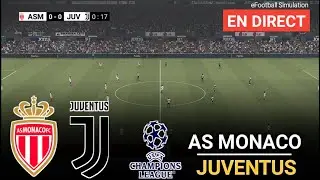 🔴EN DIRECT - Monaco vs Juventus | Ligue des Champions UEFA 2026 | Simulation du jeu eFootball PES 21