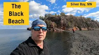 Black Beach Silver Bay Minnesota / North Shore / Lake Superior
