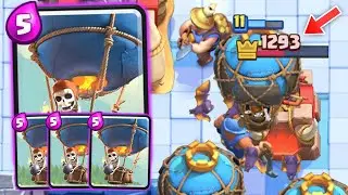 LE BALLON SPAM HORRIBLE de CLASH ROYALE !!