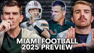 Miami Football 2025 Season Preview w/ Locked On Canes&rsquo; Alex Donno | Crain & Company