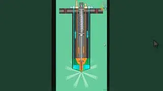 working of a fuel injector #fuelinjector