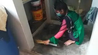 Ghar ka kam  Subha ke Routine