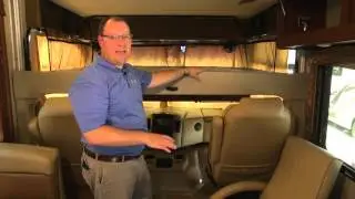 Using Your Thor Motor Coach Front Drop-down Overhead Bunk