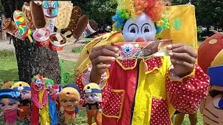 badut menemukan banyak es cream di taman // seger guys