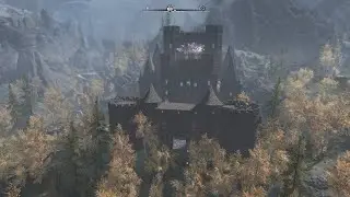 Dragonfall Castle - Skyrim Special Edition home mod showcase