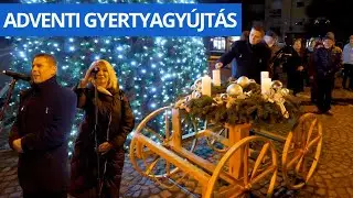 Adventi gyertyagyújtás Pesterzsébeten – karácsonyváró hangulat a Kosutiban