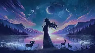 🌑✨ New Moon Guided Body Scan Meditation: Aries Energy with Solfeggio Frequencies | Courage & Clarity