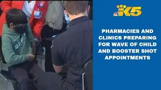 Pharmacies preparing to balance booster shot and child vaccine appointments