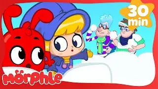 Bandits In The Snow❄️ | Morphle | Fun Cartoon Videos | Kids Animation