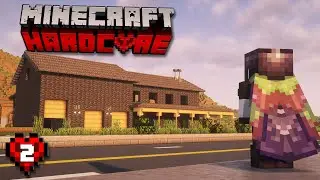 I built a WOOD FACTORY on Minecraft Hardcore