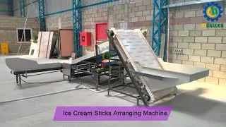 Ice Cream Sticks Arranging Machine #icecreammakingmachine #sticksarrangingmachine
