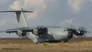 Exhibición A400M del Ala 31 del Ejercito del Aire. Festa al Cel 2019