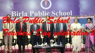 Teachers' day Celebration 2019, Birla Public School, Doha, Qatar