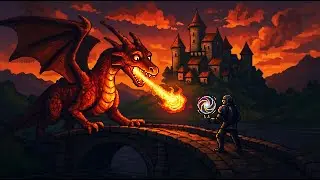 Pixel Art Sleeping Music (6 Hours) RPG Dreams