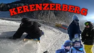 5 SCHLITTEN auf dem KERENZERBERG // WILD..KALT..aber SAUSTARK!!!