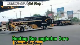 Pesona Suite Class Dari PO Handoyo Melewati Pool Cikarang Wih gagah Kali 