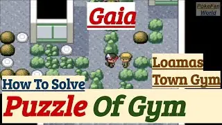 Pokemon Gaia How To Solve Loamas Gym Puzzle | GBA Rom Hack