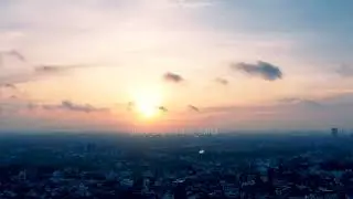 Sunrise Kolkata Lockdown Drone shot || Hyperlapses