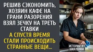 Решив сэкономить, разоренный хозяин кафе взял зечку на треть ставки… А через время началось странное