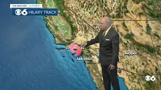 Tropical Storm Hilary brings 'tremendous amount of rain' to Southern California