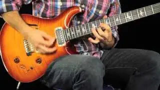 2013 Experience PRS 408 Semi-Hollow Demo & Tone Review