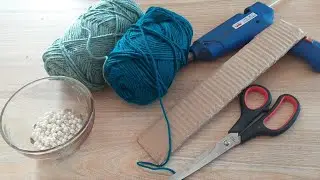 latest woolen craft#wallhanging crafts#woolencraft #hr creative crafts