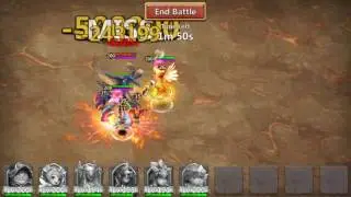 Castle clash archdemon slowdown without Medusa.