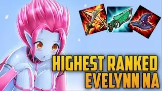 HIGHEST RANKED & BEST LOLSKILL EVELYNN MAIN BUILD GUIDE- 