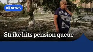 24 killed in Russian airstrike on Urkrainian pension distribution site | ABC NEWS