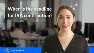 When is the deadline for IRA contribution?