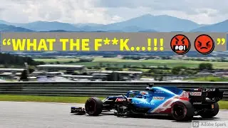 ALONSO SCREAMING AT VETTLE FOR BLOCKING HIM IN Q2 | F1 2021