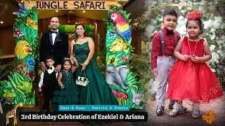 3rd Birthday Celebration of Ezekiel & Ariana | Dada & Mama : Mazinho & Shweta | Konkani Toast Songs