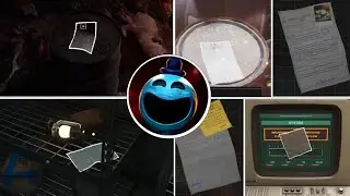 Poppy Playtime: Chapter 4 - ALL Notes Information  & Secret Letters + Locations