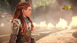 Horizon Forbidden West: fighting a Slitherfang