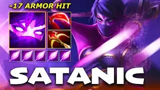 SATANIC TEMPLAR ASSASSIN [A-Tier CARRY 7.35b] - Full Match Dota Class