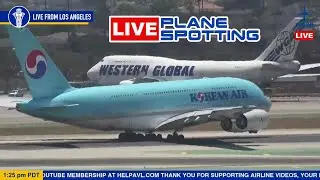 🔴LIVE Plane Spotting at Los Angeles International Airport (LAX)