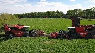 5 DEWULF self-propelled harvest vegetables