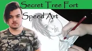 Secret Tree Fort, Get the Hell Out of My Head:  A speed drawing.