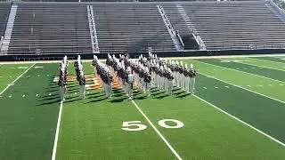 2025 New Boston Military Stride with Pride Marching Band at Four States Contest