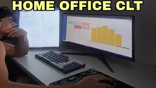 Rotina de um gamer de 19 anos trabalhando de casa pela primeira vez