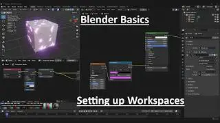 How to Blender Basics - Ep 3 - Workspaces