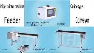 inkjet printer machine,with conveyor,Feeder machine,Industrial Ink Jet Printer