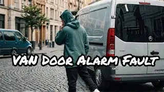 RENAULT MASTER DOOR ALARM HACK  #renaultmaster #vanlife #shorts