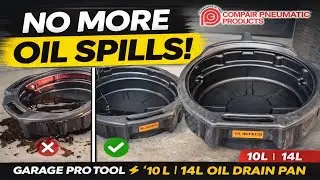 Stop Oil Spills in Your Garage! | Best Oil Drain Pan for Bikes & Cars || Mess-Free Oil Change 🔥