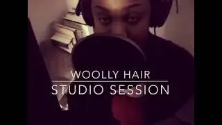 Behind The Scenes | Woolly Hair Anthem | Studio Session | Zemira Israel Vlog