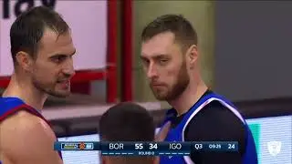 AdmiralBet ABA League 2025/26, highlights, Round 8: Borac Mozzart &ndash; Igokea m:tel (24.11.2025)