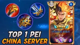 Honor of Kings China Pei - Top1 Pei Gameplay - Legends Ranked
